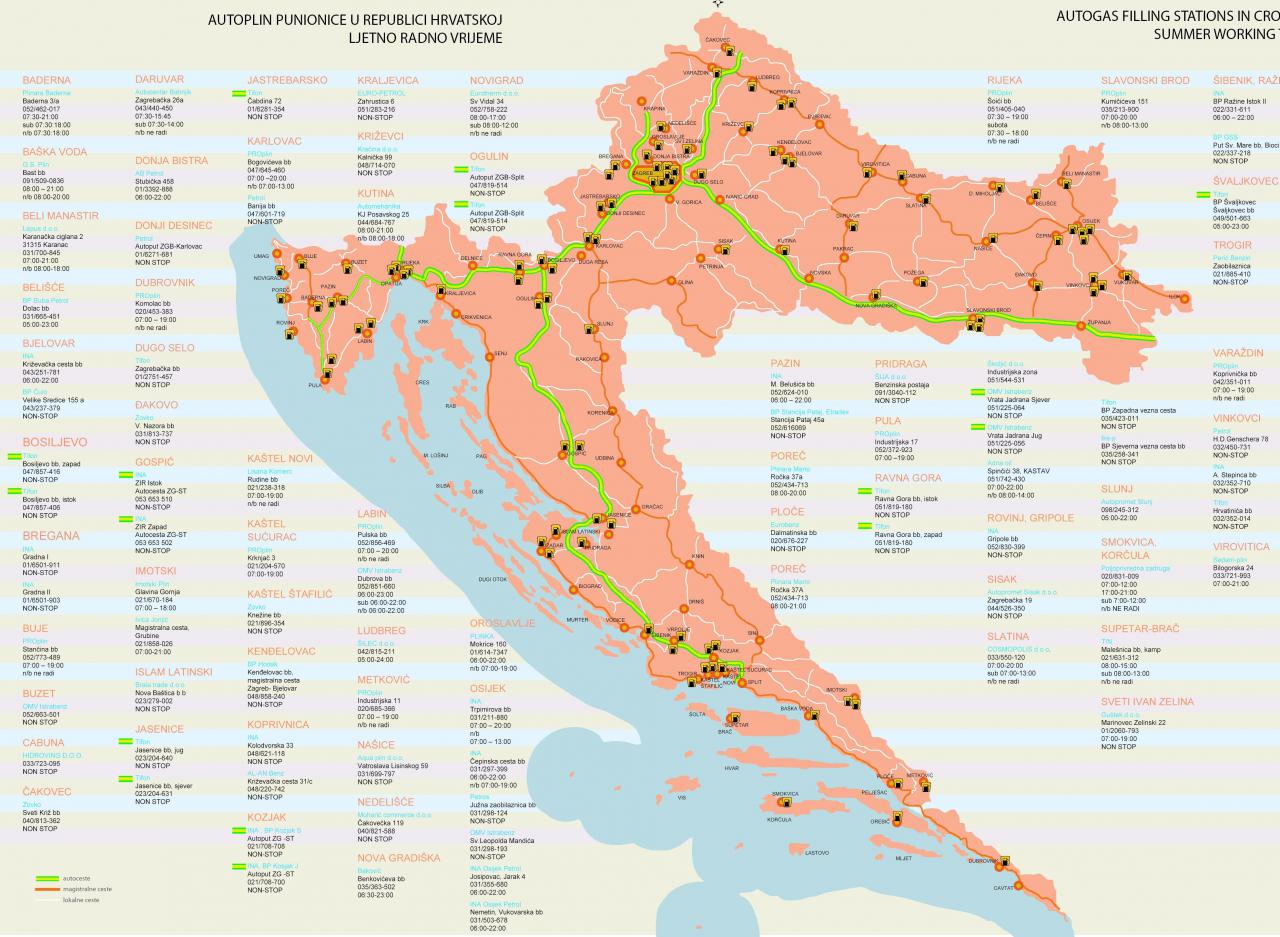 mapa lpg chorvatsko Chorvatsko   Pokec všeobecný   Fórum   Dacia klub